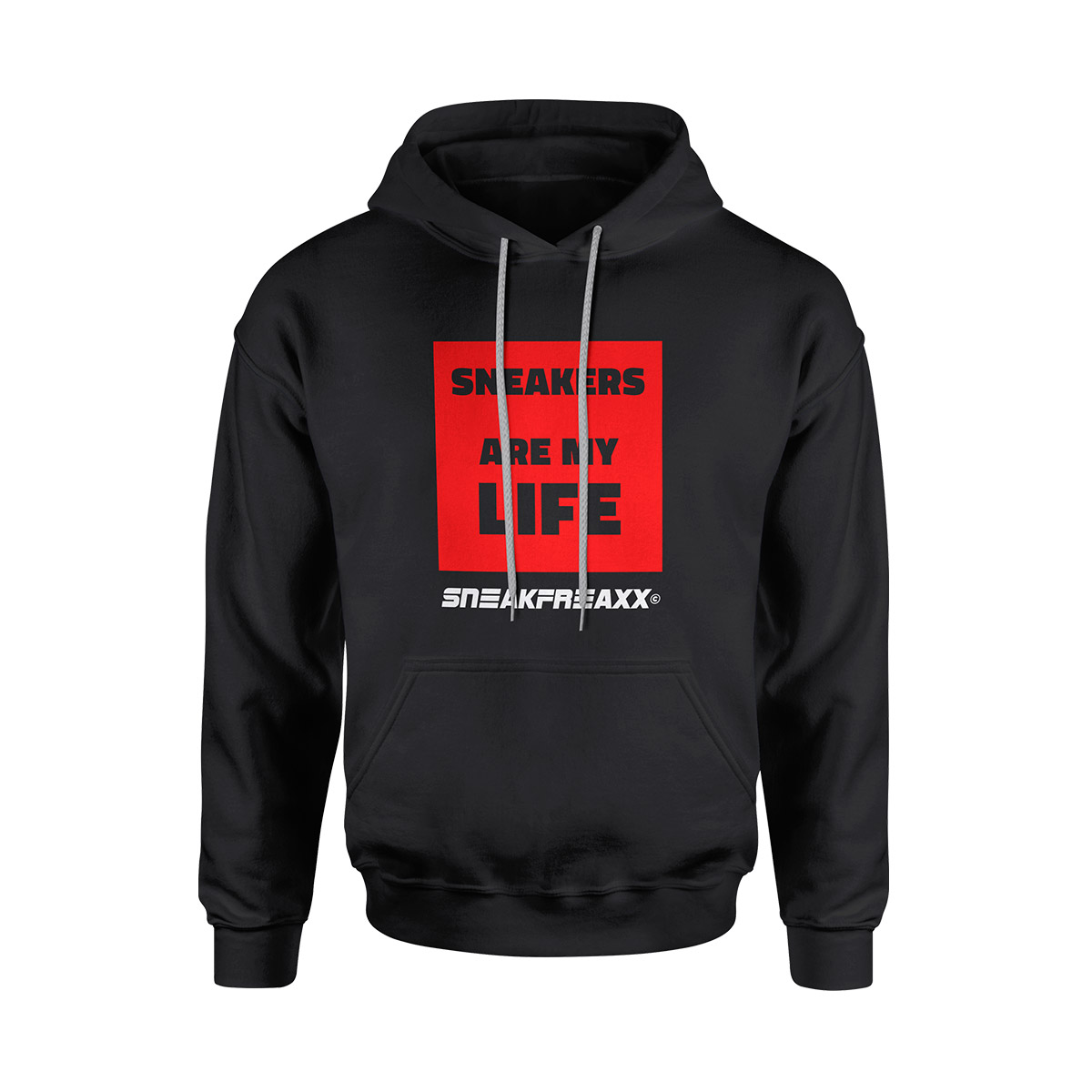 SNEAKERS ARE MY LIFE - BLACK